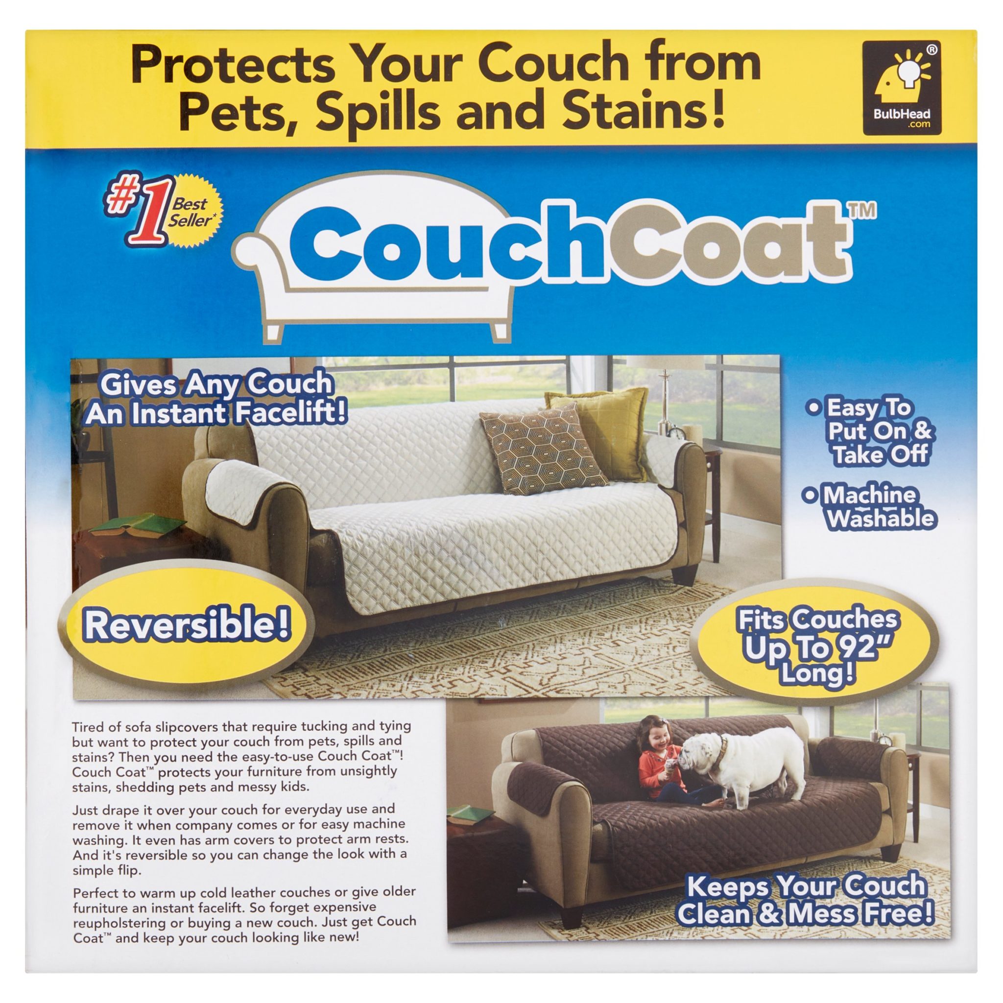 COUCH COAT Best Of As Seen On TV