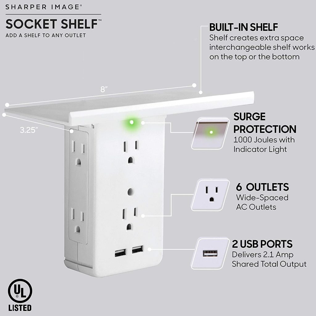 SOCKET SHELF Best Of As Seen On TV