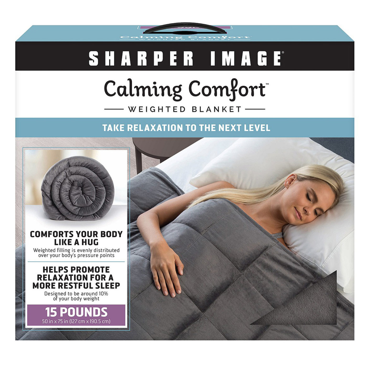 CALMING COMFORT WEIGHTED BLANKET Best Of As Seen On TV