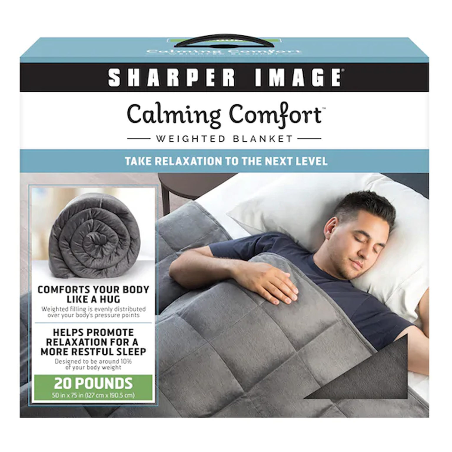 CALMING COMFORT WEIGHTED BLANKET Best Of As Seen On TV