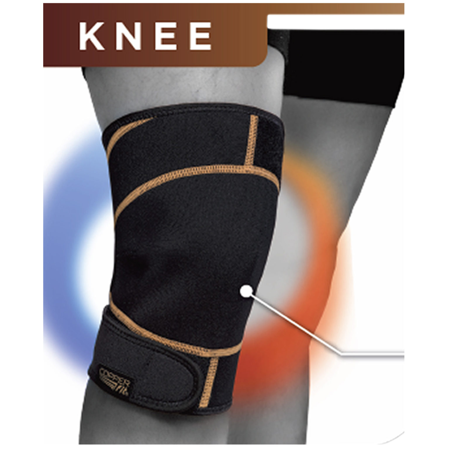 COPPER FIT RAPID RELIEF KNEE SUPPORT Best Of As Seen On TV