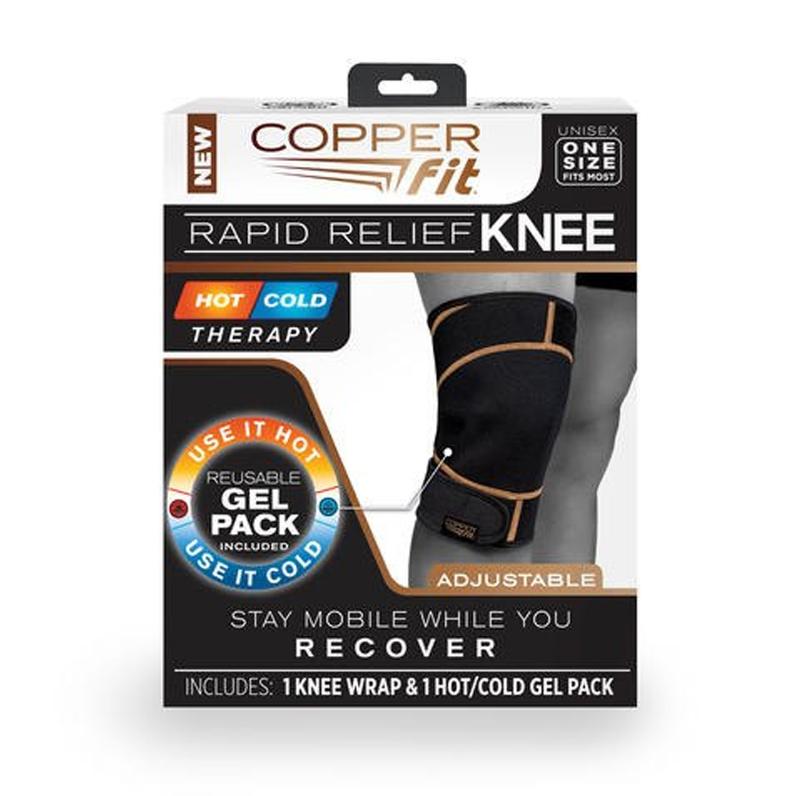 copper fit knee brace