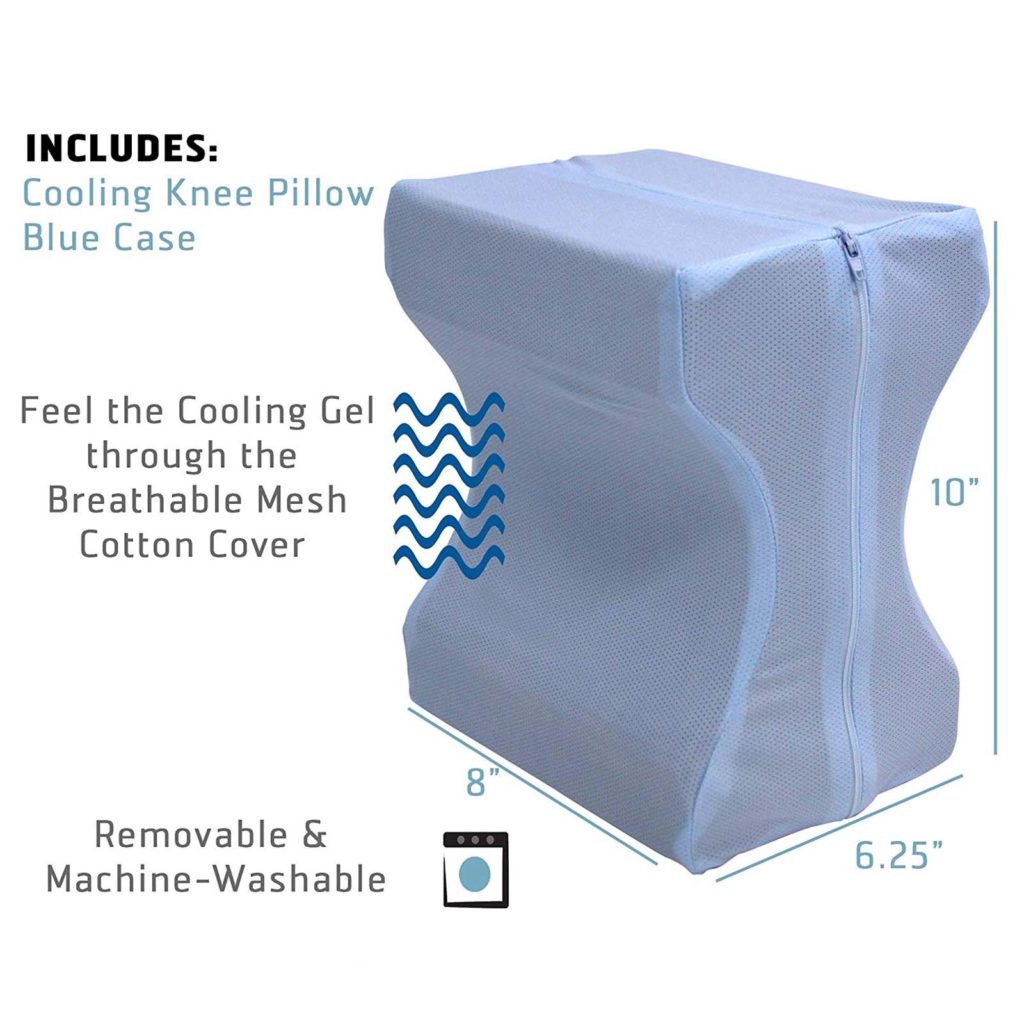 CALMING COMFORT COOLING KNEE PILLOW Best Of As Seen On TV