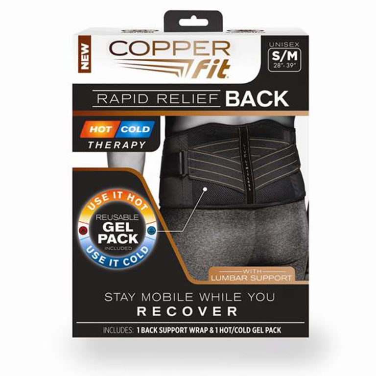 COPPER FIT RAPID RELIEF BACK SUPPORT Best Of As Seen On TV