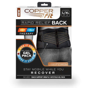 COPPER FIT RAPID RELIEF BACK SUPPORT