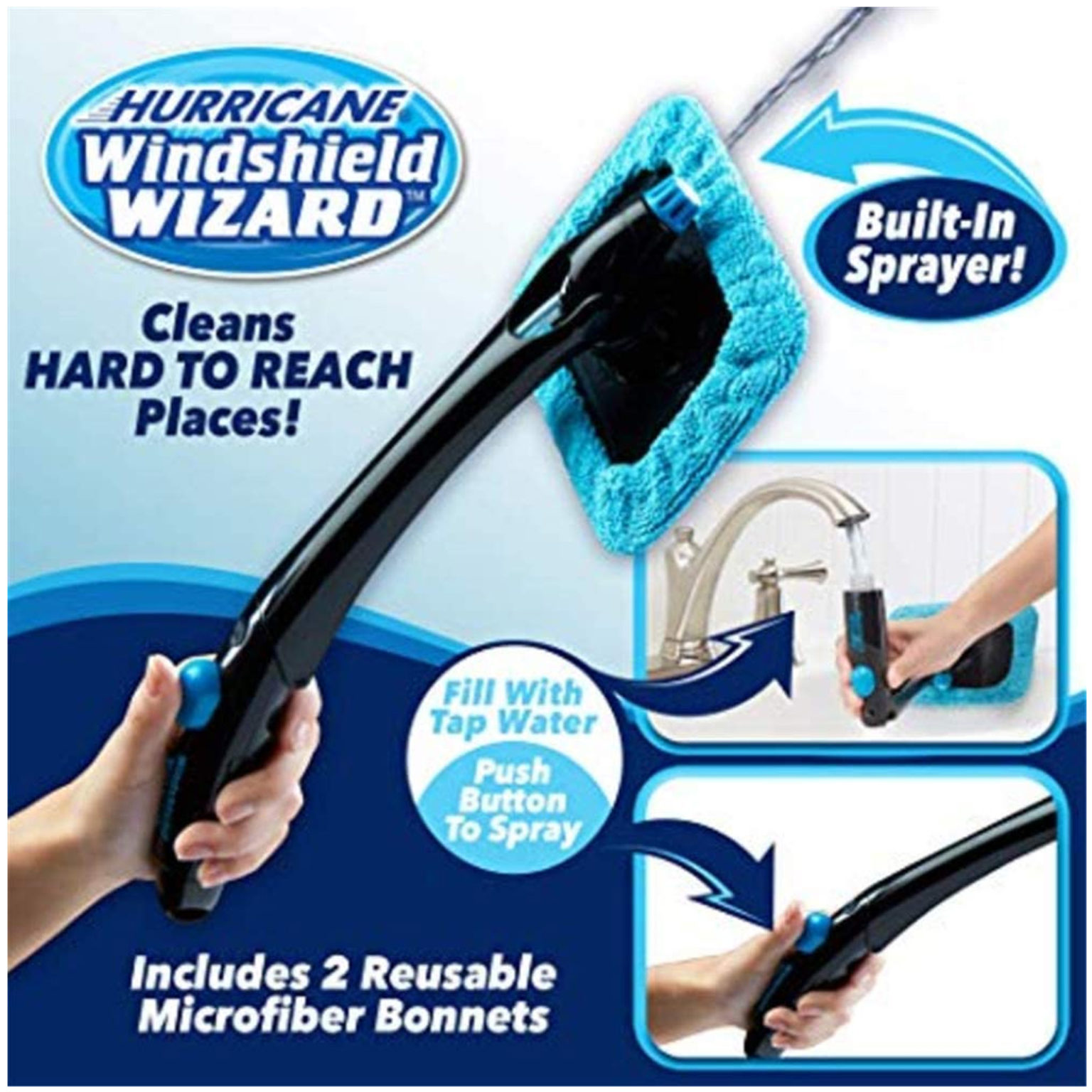 HURRICANE WINDSHIELD WIZARD Best Of As Seen On TV