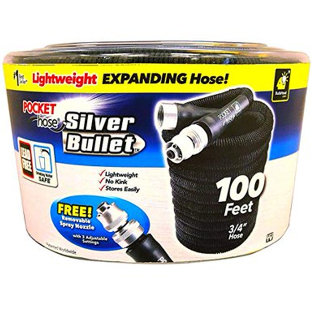POCKET HOSE SILVER BULLET 100 FT Best Of As Seen On TV