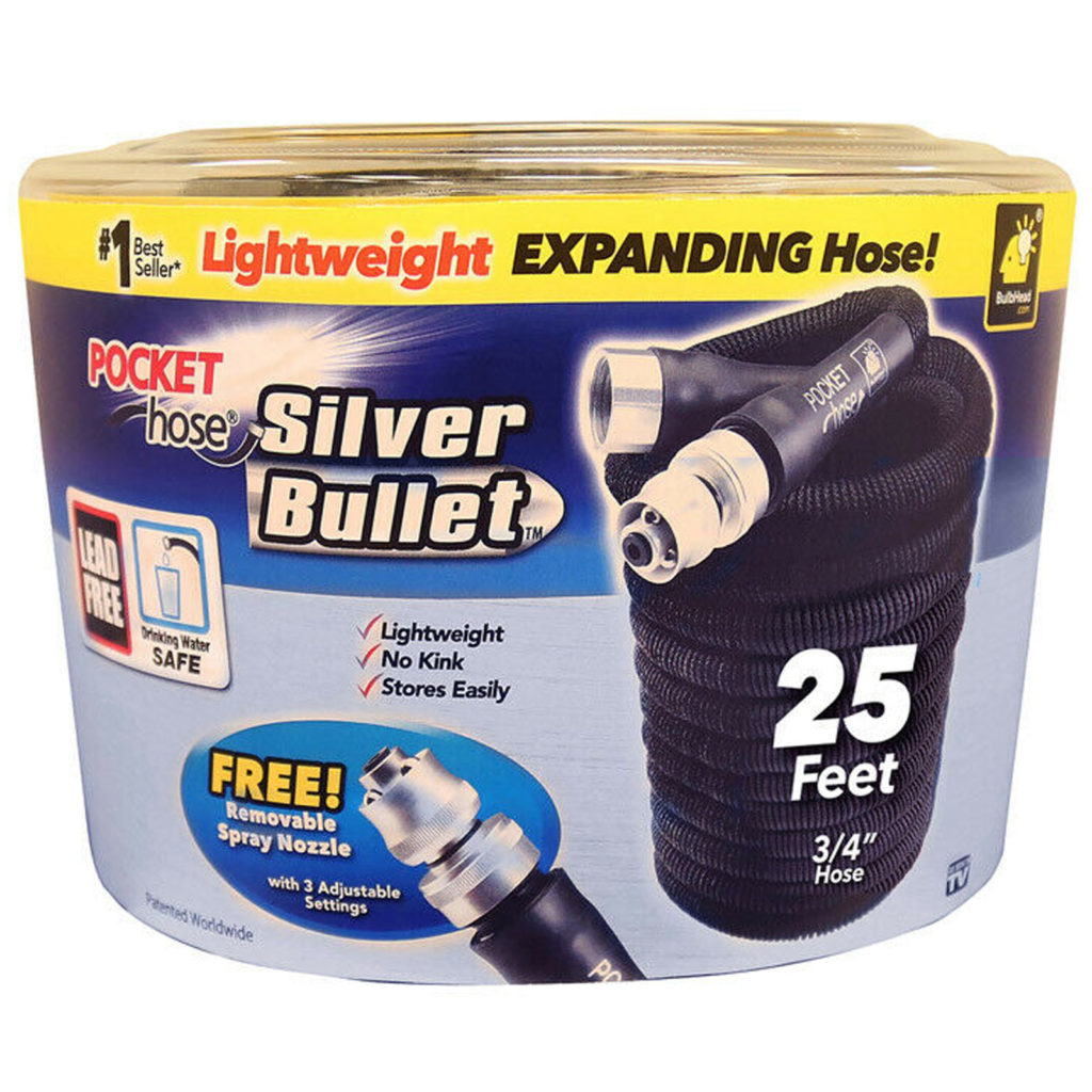 POCKET HOSE SILVER BULLET 25 Ft | Best Of As Seen On TV