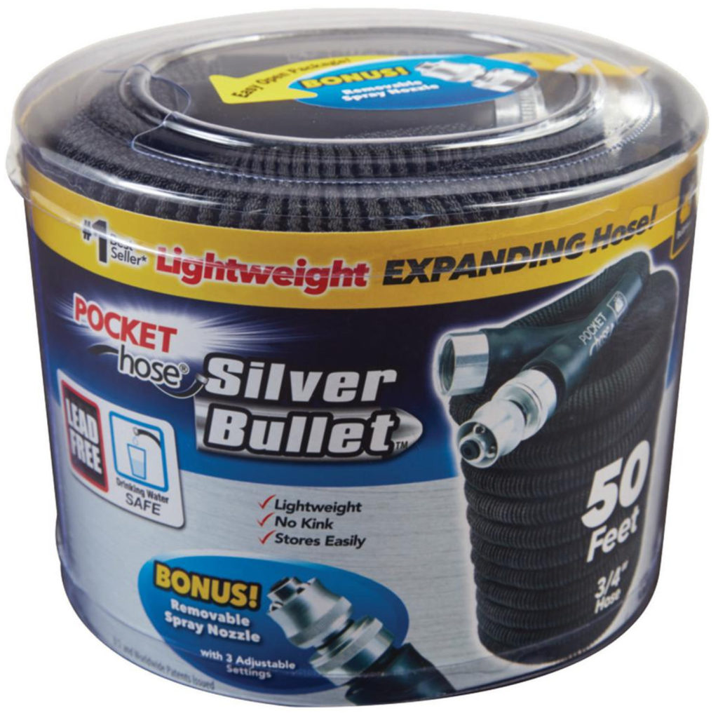 POCKET HOSE SILVER BULLET 50 Ft Best Of As Seen On TV
