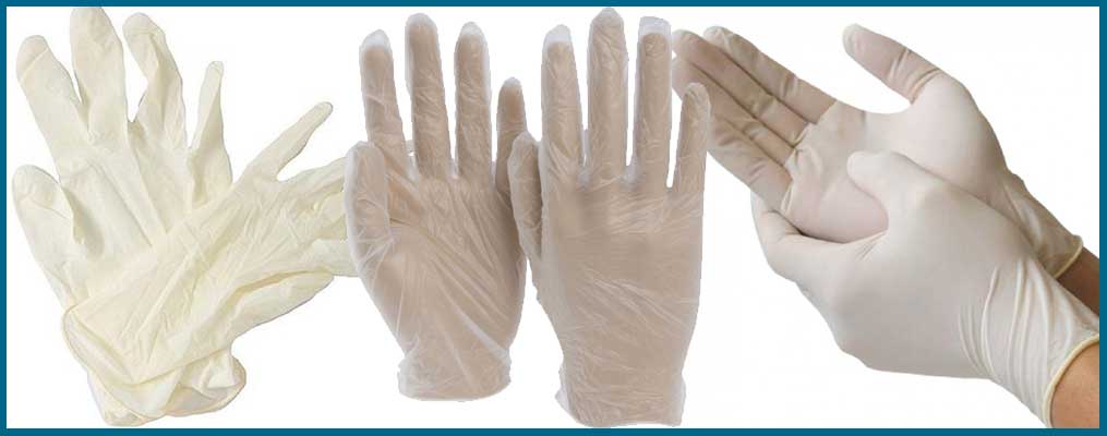VINYL GLOVES POWDER FREE