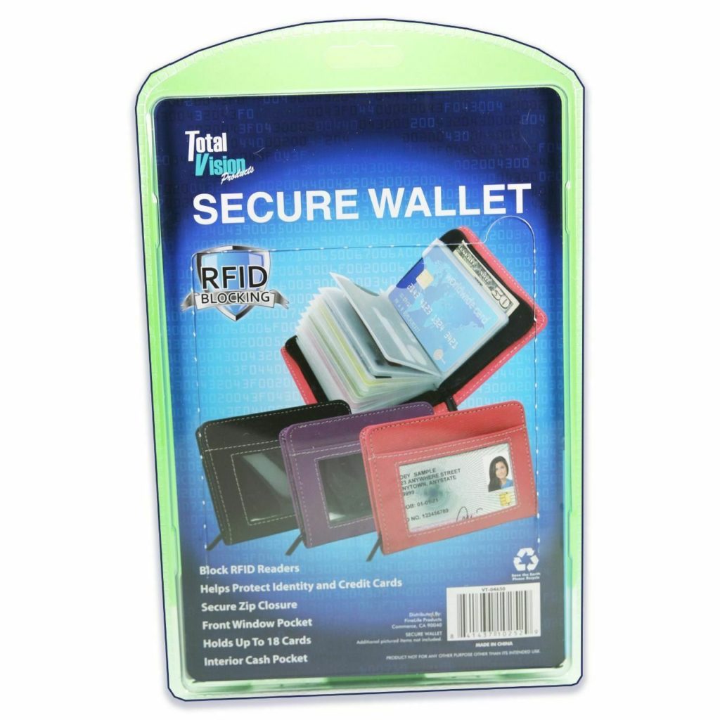 Secure Wallet RFID BLOCKING Best Of As Seen On TV