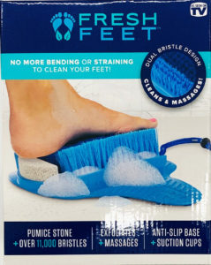Fresh feet foot scrubber