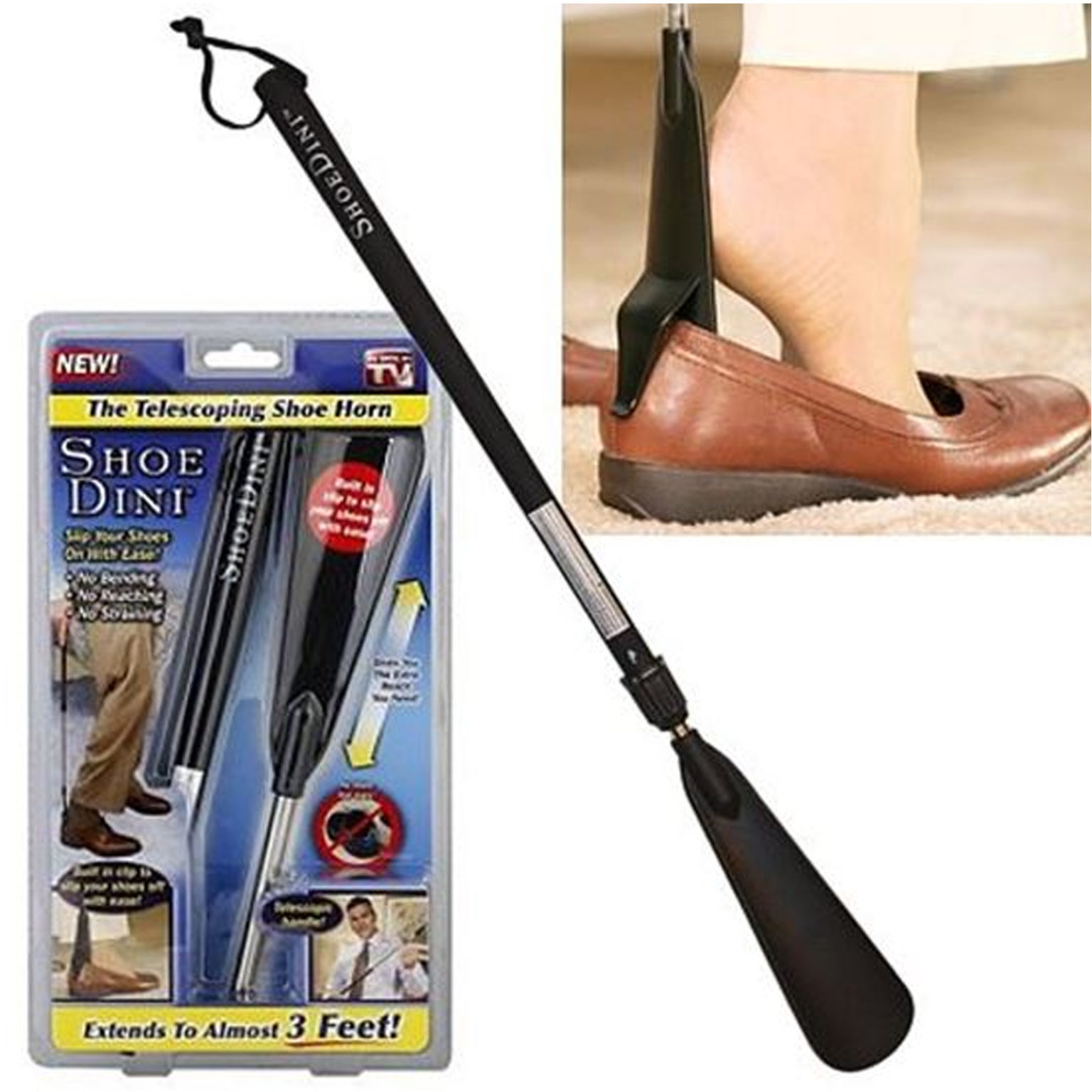 THE TELESCOPING SHOE HORN 3 FT Best Of As Seen On TV
