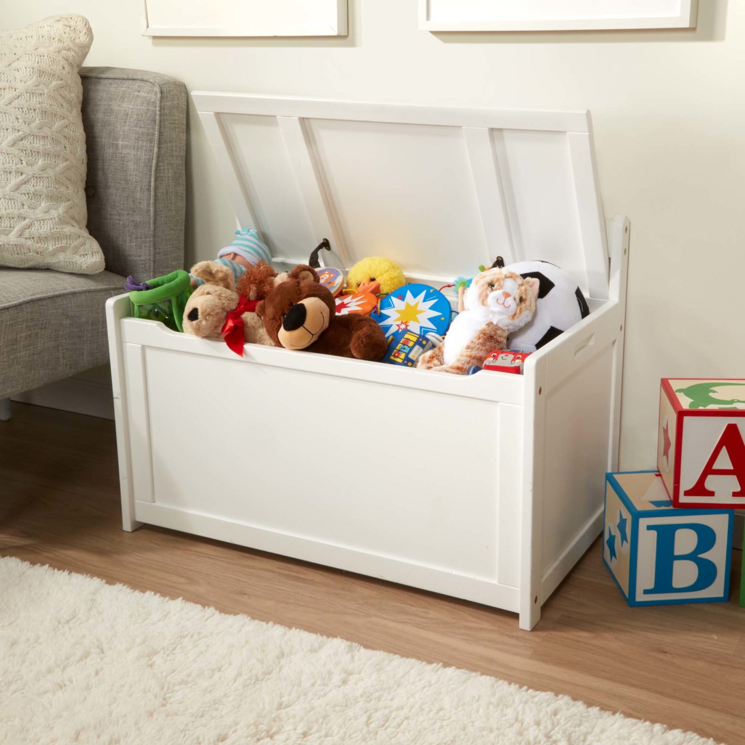 Wooden Toy Chest White Best Of As Seen On TV