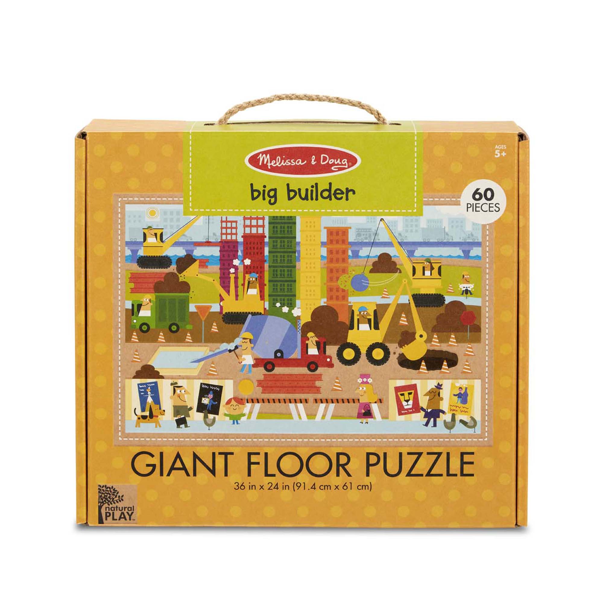 NP Giant Floor Puzzle Big Builder Best Of As Seen On TV