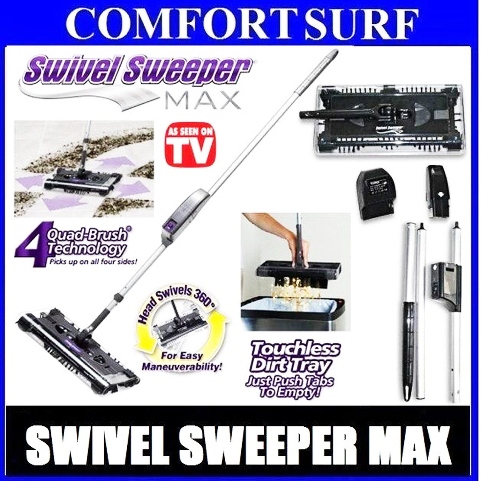 SWIVEL SWEEPER MAX Best Of As Seen On TV